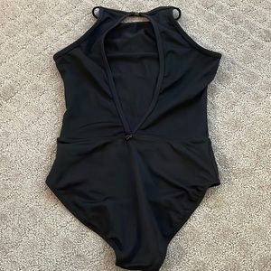 Black leotard